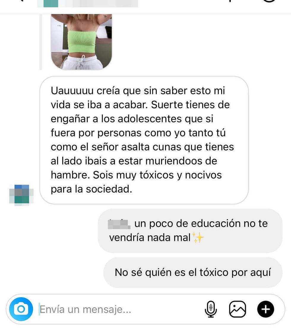 laura escanes mensaje