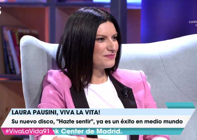 Laura Pausini visita a Toñi Moreno en 'Viva la vida'