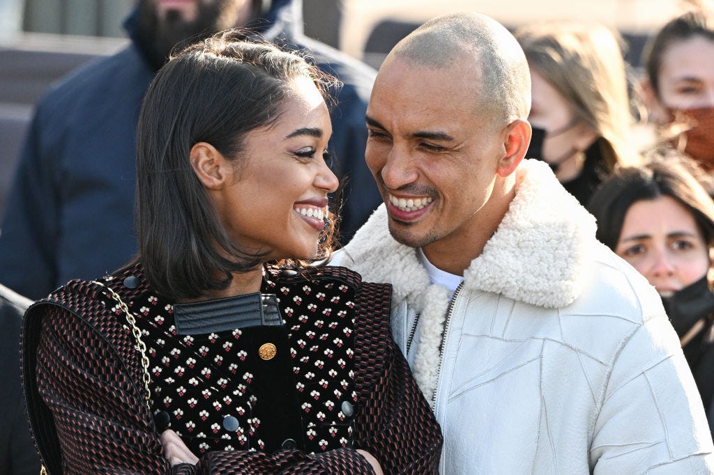 Laura Harrier Louis Vuitton Haute-Joaillerie Dinner July 1, 2021