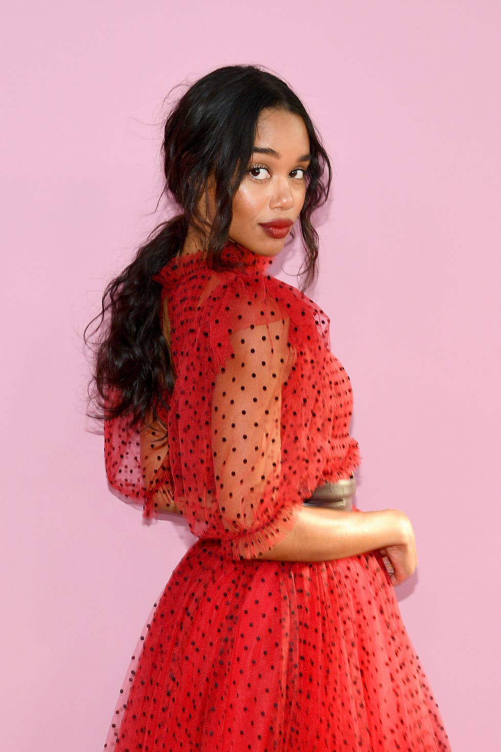 laura harrier ponytail hairstyles