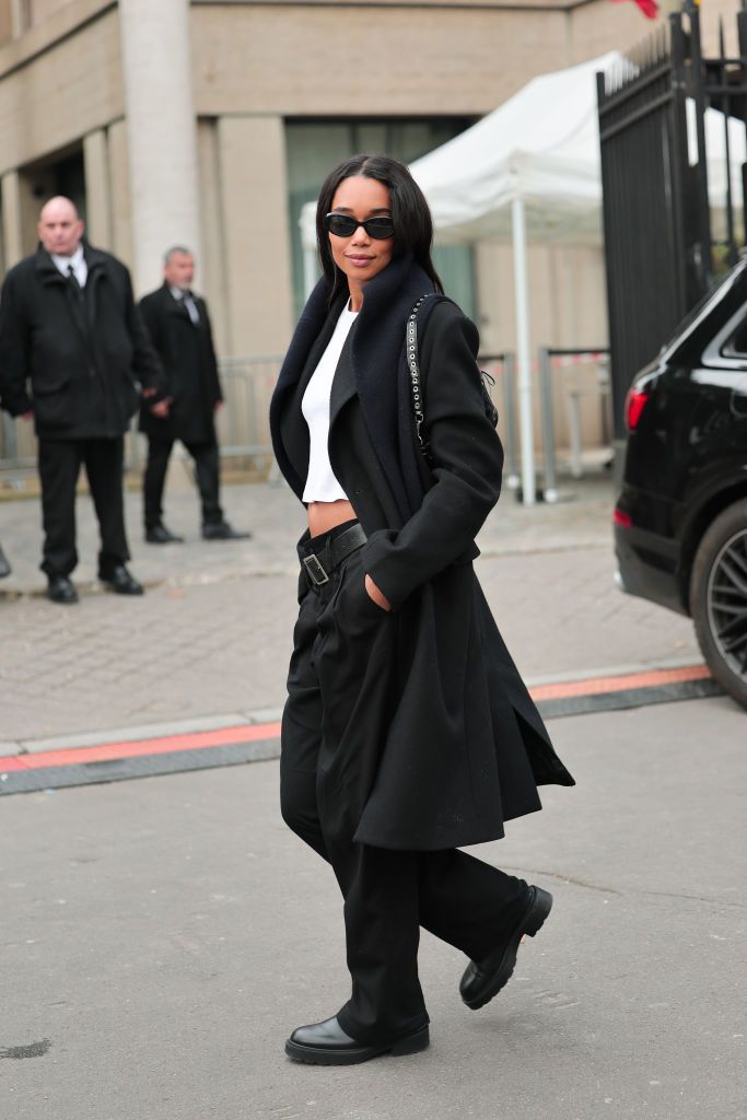 miu miu: outside arrivals paris fashion week womenswear fall/winter 2025 2026