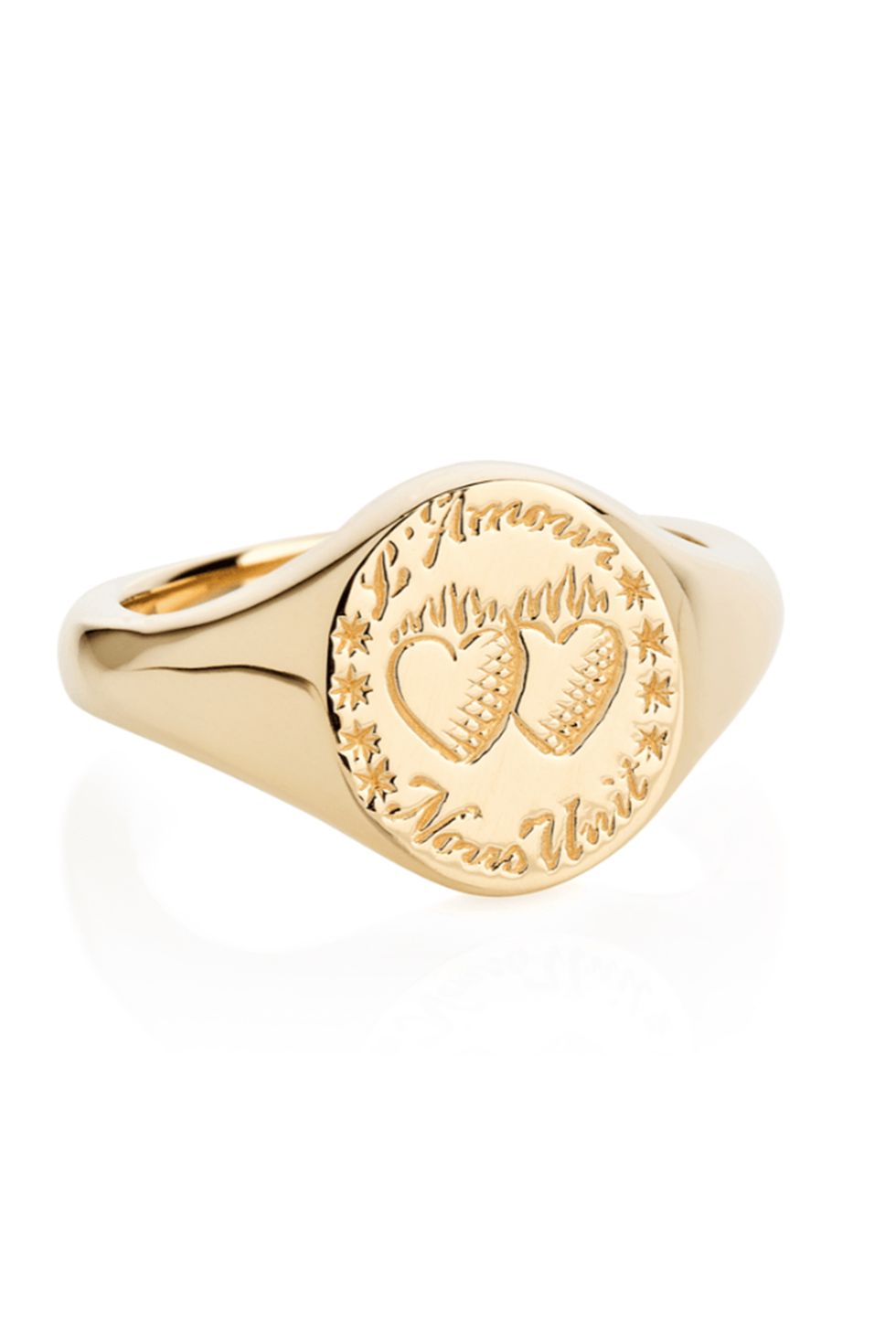 Ring, Jewellery, Fashion accessory, Engagement ring, Gold, Finger, Beige, Metal, Diamond, Gemstone, 