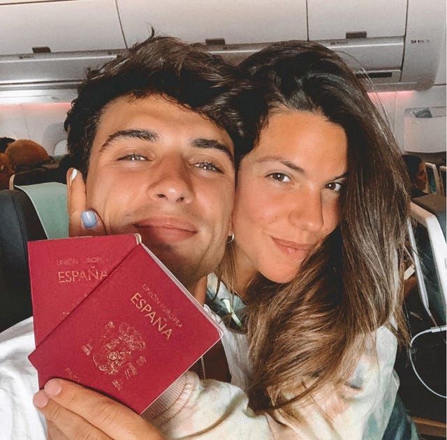 Laura Matamoros y Daniel Illescas