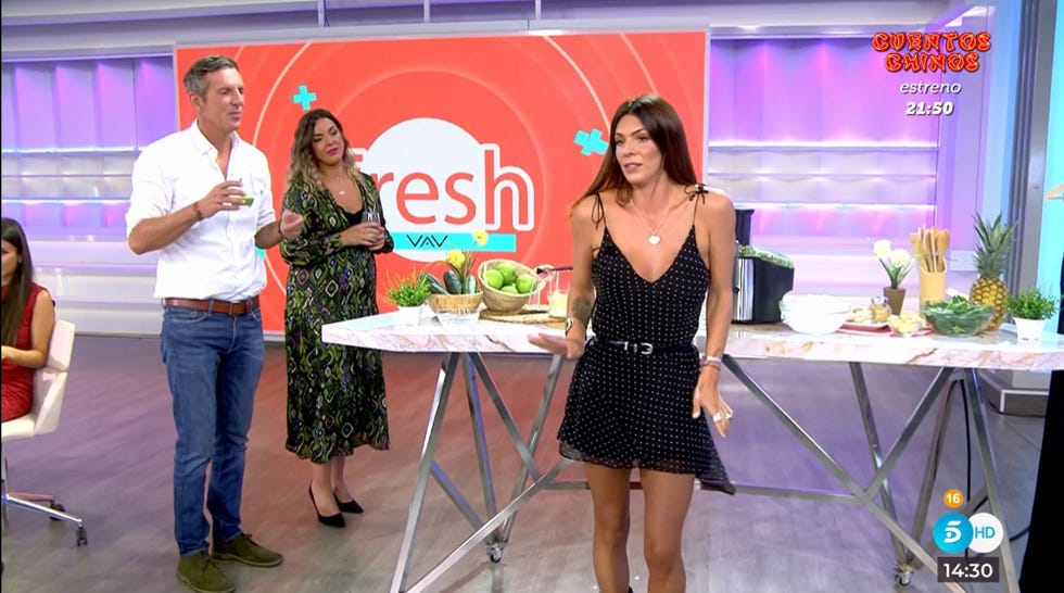 laura matamoros se estrena en el programa vamos a ver con su nueva seccion