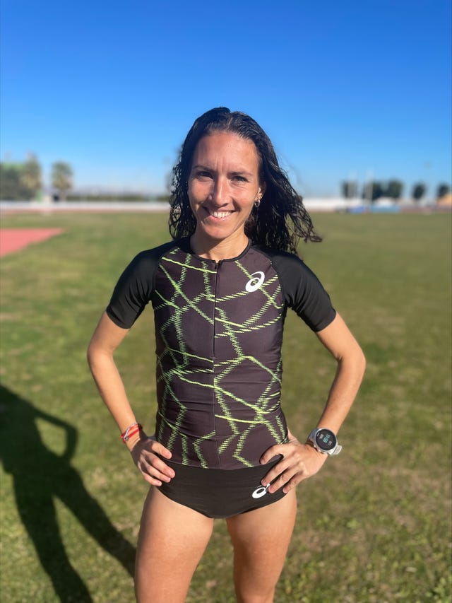laura méndez compite en el maratón de sevilla