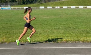 laura méndez, debut en maratón