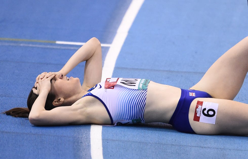 Muir breaks indoor mile record 