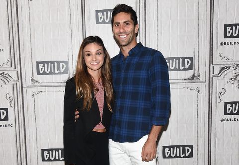 build presents nev schulman and laura perlongo discussing "we need to talk" and "catfish"