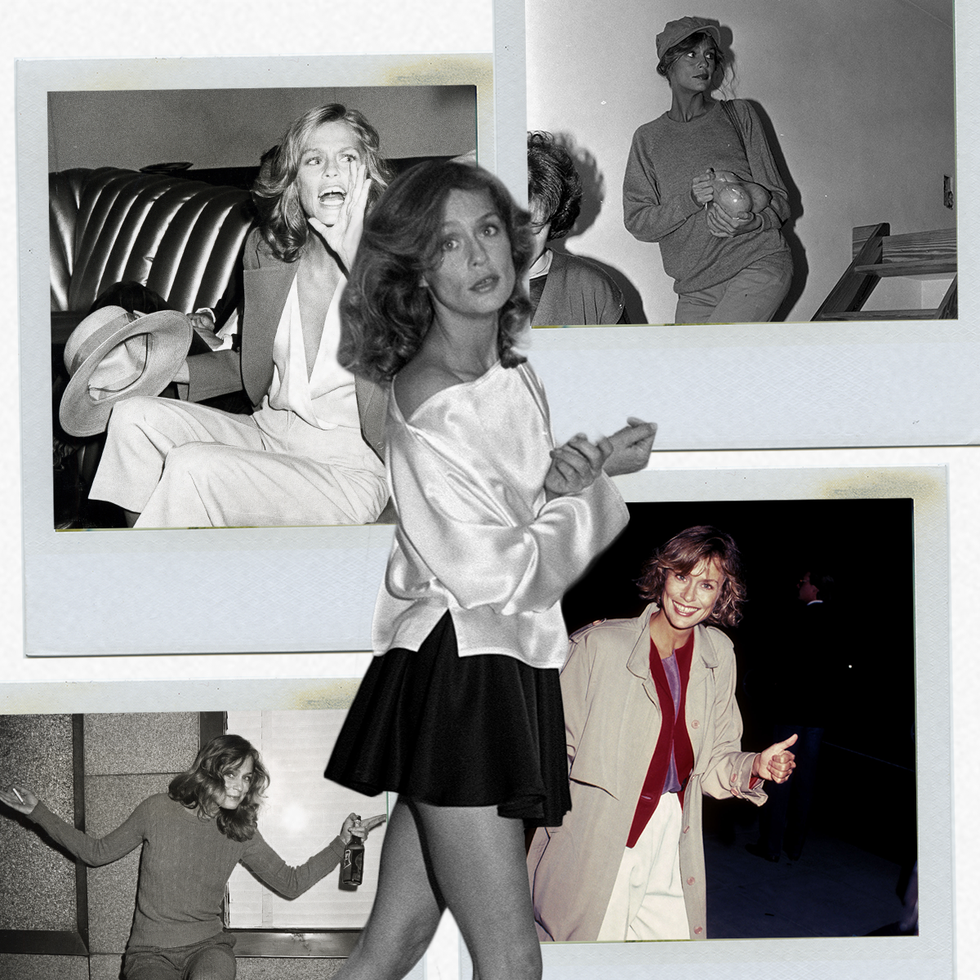 collage of several vintagestyle photographs featuring women in various outfits and poses
