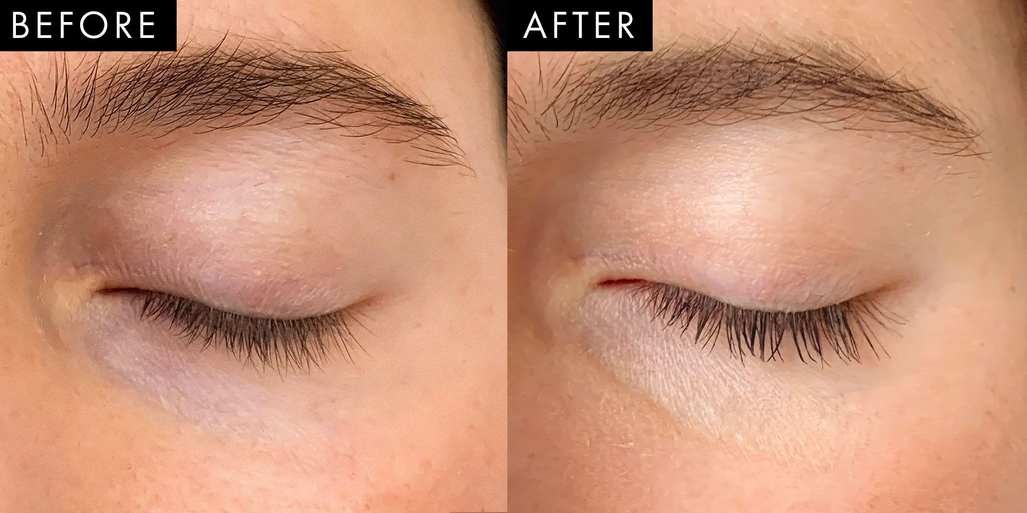 Eyebrow Tinting Before And After