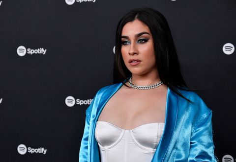 spotify hosts "best new artist" party at the lot studios  red carpet