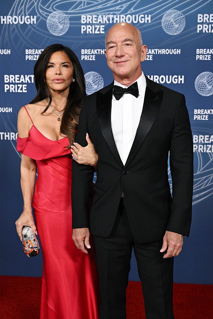 lauren sánchez and amazon founder, jeff bezos