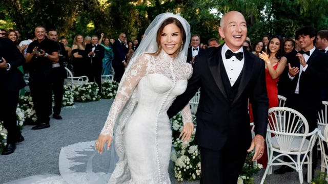 lauren sanchez y jeff bezos boda