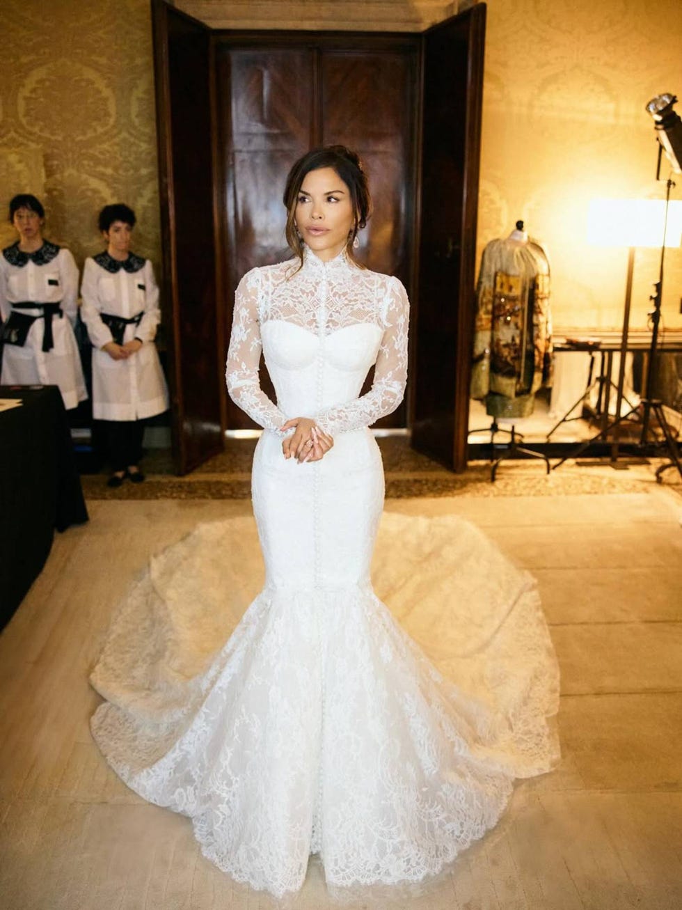 lauren sanchez bezos vestido de novia
