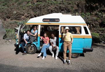 laurie davidson, isabella laughland, emma appleton, david jonsson, angus imrie, the road trip