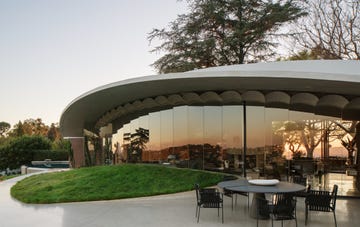 designed by john lautner this mid century home is an architectural vision of the future