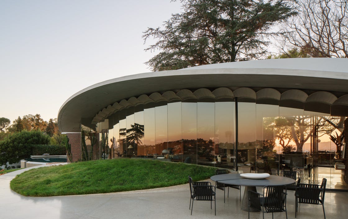 John Lautner’s midcentury vision of the future, Silvertop, is updated ...