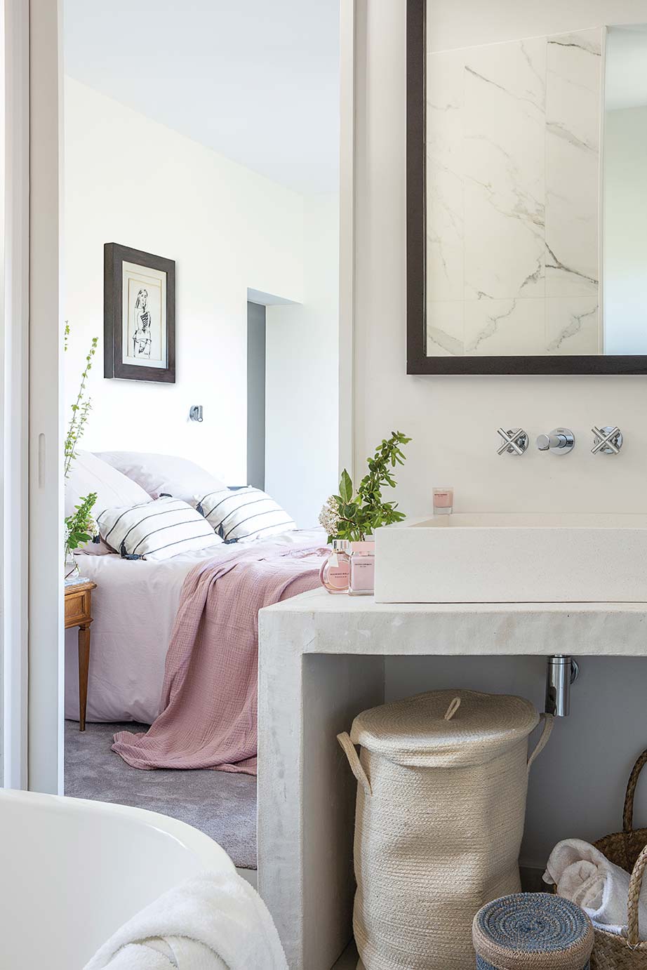 Baño en la habitación