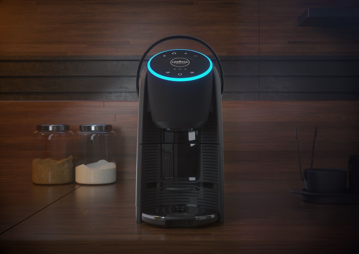 Postnummer gips Hick Lavazza just launched the first coffee machine with built in Amazon Alexa