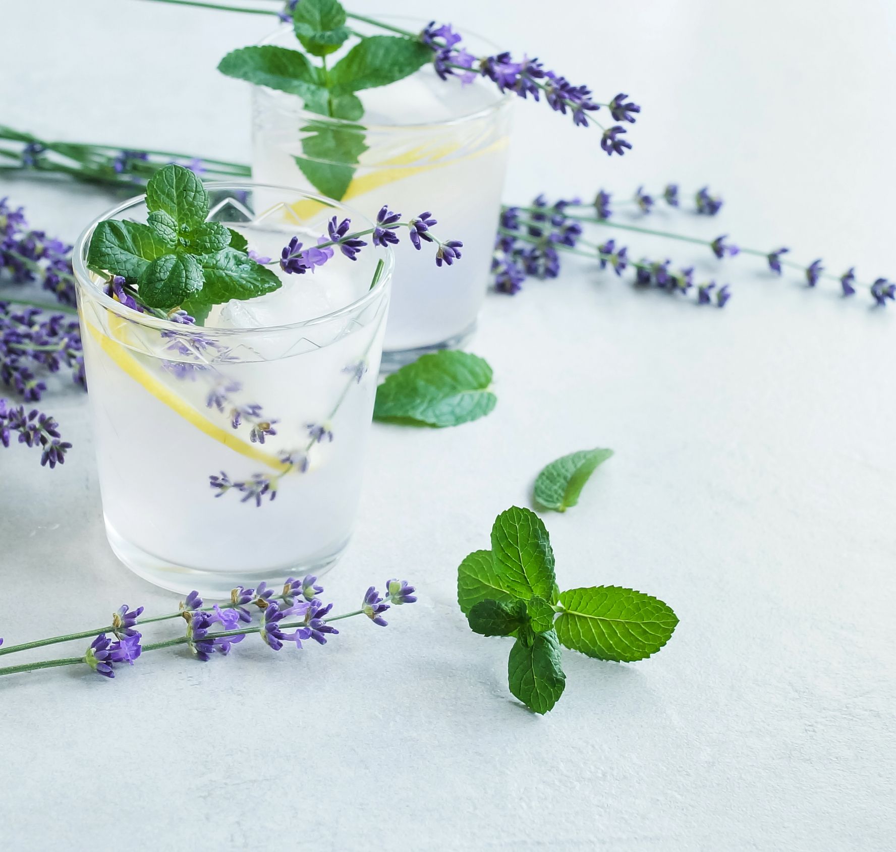 Dried Lavender Sprig Garnish