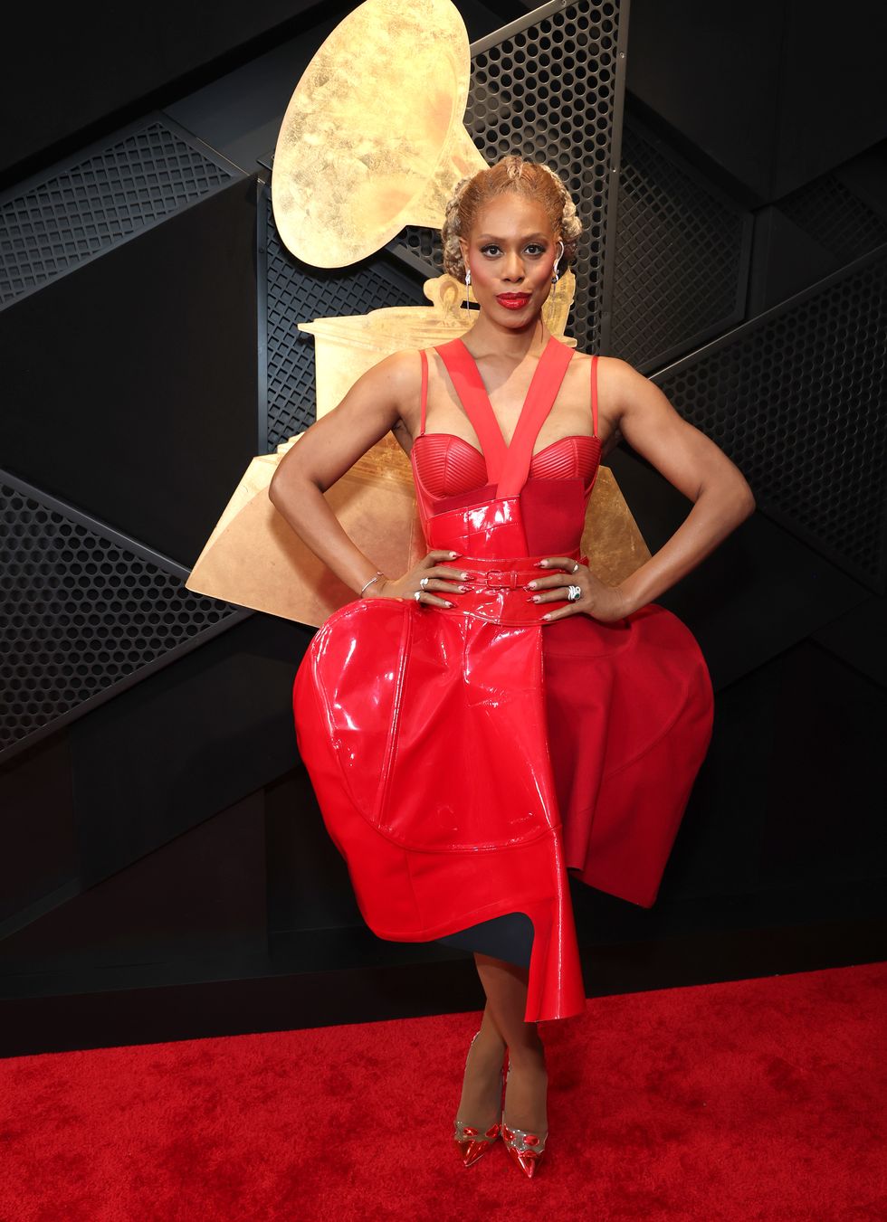 los angeles, california february 04 laverne cox attends the 66th grammy awards at cryptocom arena on february 04, 2024 in los angeles, california photo by kevin mazurgetty images for the recording academy