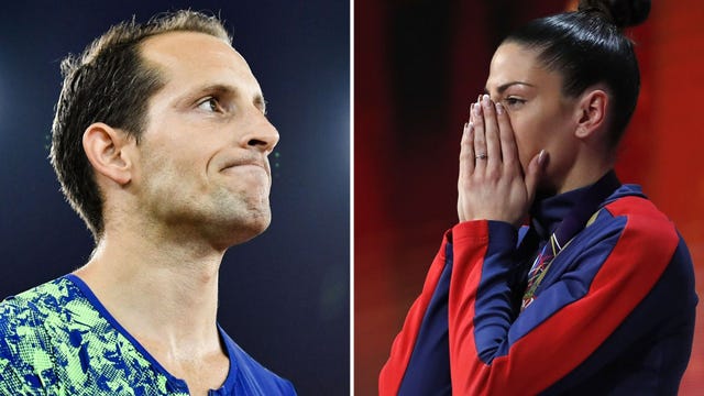 los peligros de entrenar en casa ivana spanovic se rompe un dedo del pie y renaud lavillenie se rompe un dedo de la mano