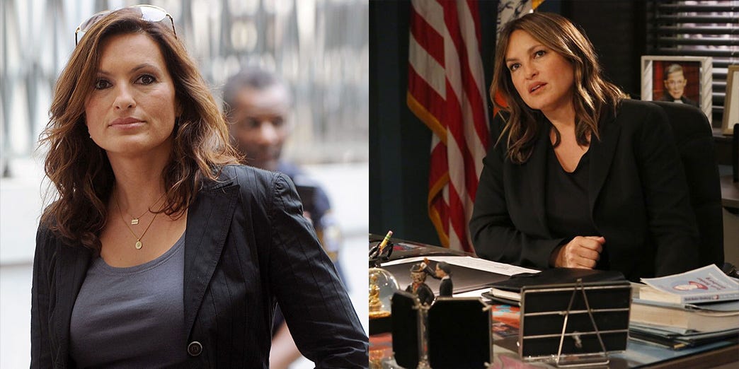 mariska hargitay as olivia benson in 'law and order svu'