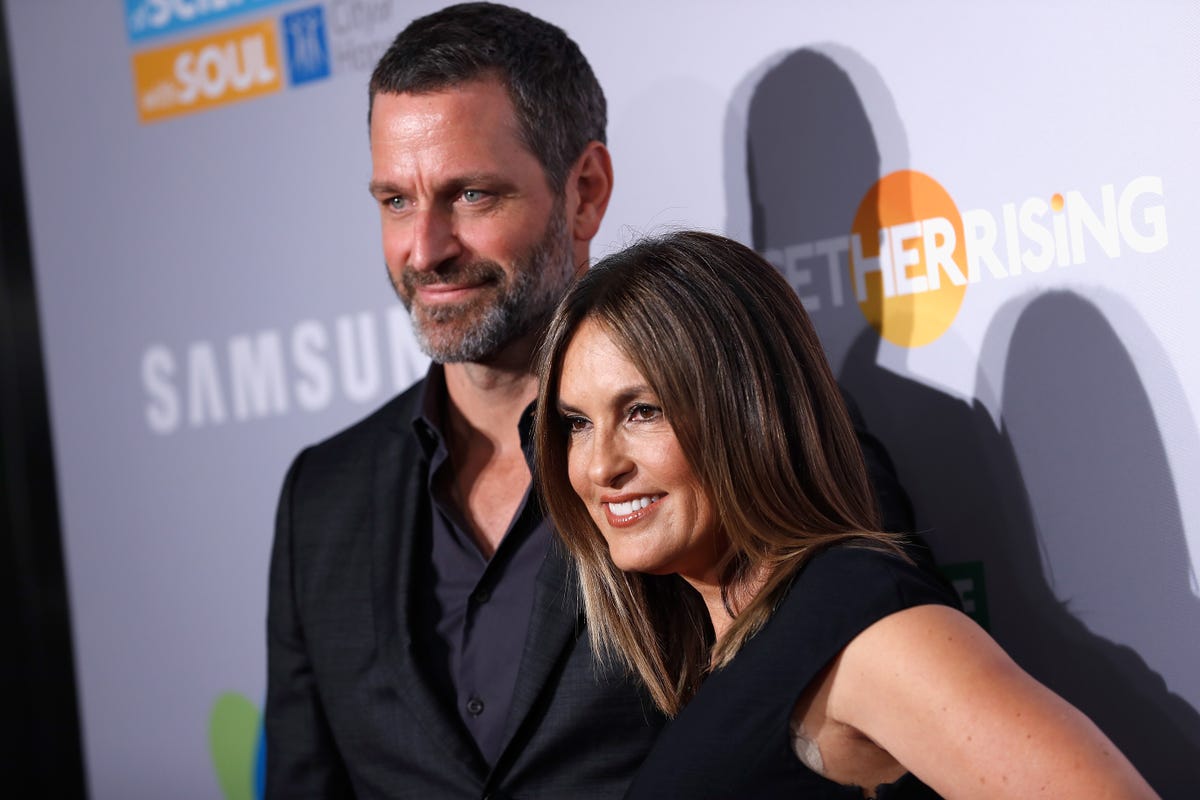 'law and order svu' season 24 cast member mariska hargitay with her husband peter hermann on instagram