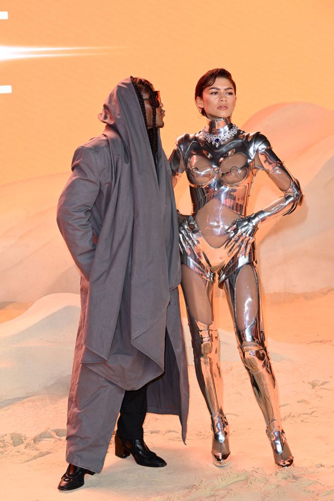 law roach and zendaya at world premiere of dune part two