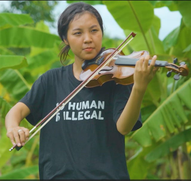 lawla quiere estudiar musica para ayudar a los niños refugiados