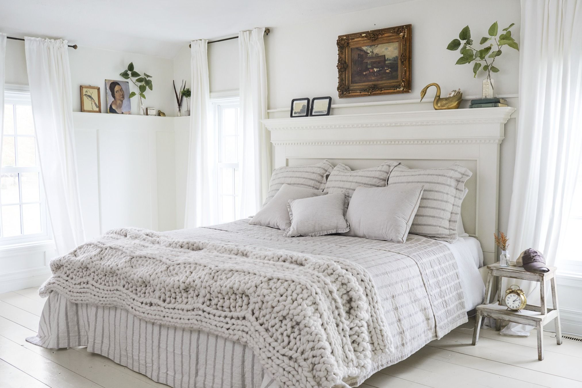 gray master bedroom ideas