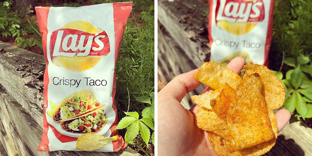 crispy taco lays chips