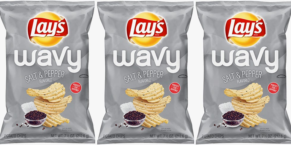 If You Like Salt And Pepper Chips Lays Just Made Them In Wavy