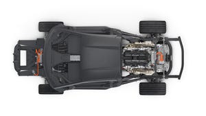 Lamborghini lb744 катящееся шасси