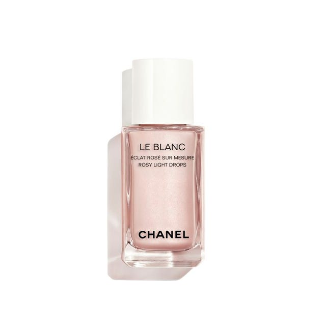 chanel
le blanc rosy light drops
sheer highlighting fluid
