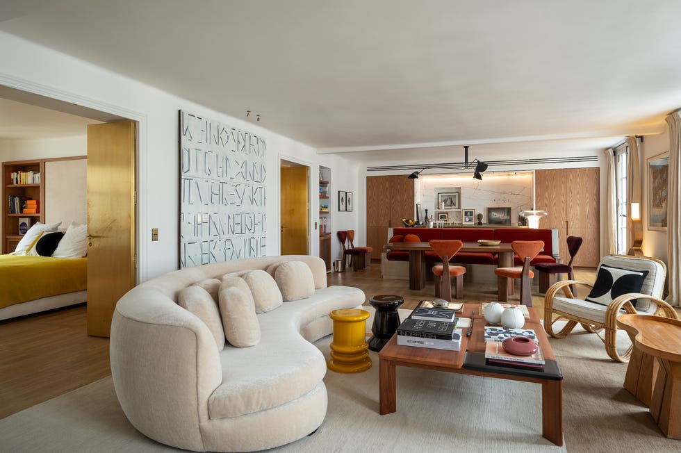 apartamento parisino con diseno atemporal, piezas vintage y atmosfera calida