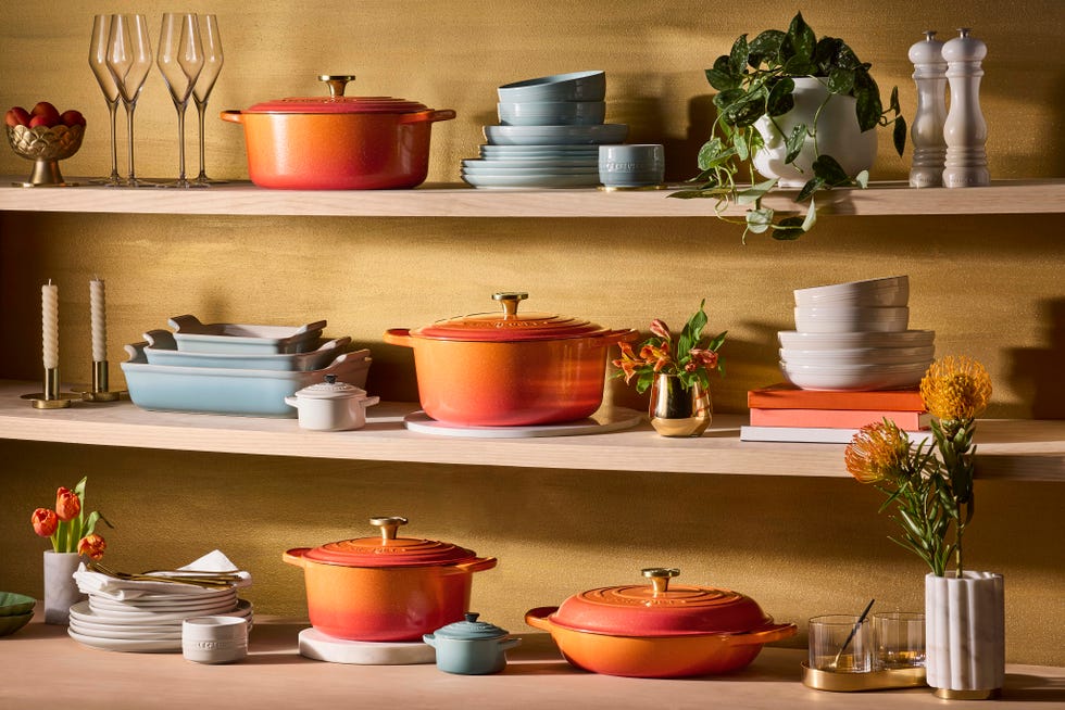 le creuset flammee doree