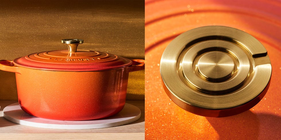 le creuset flammee doree