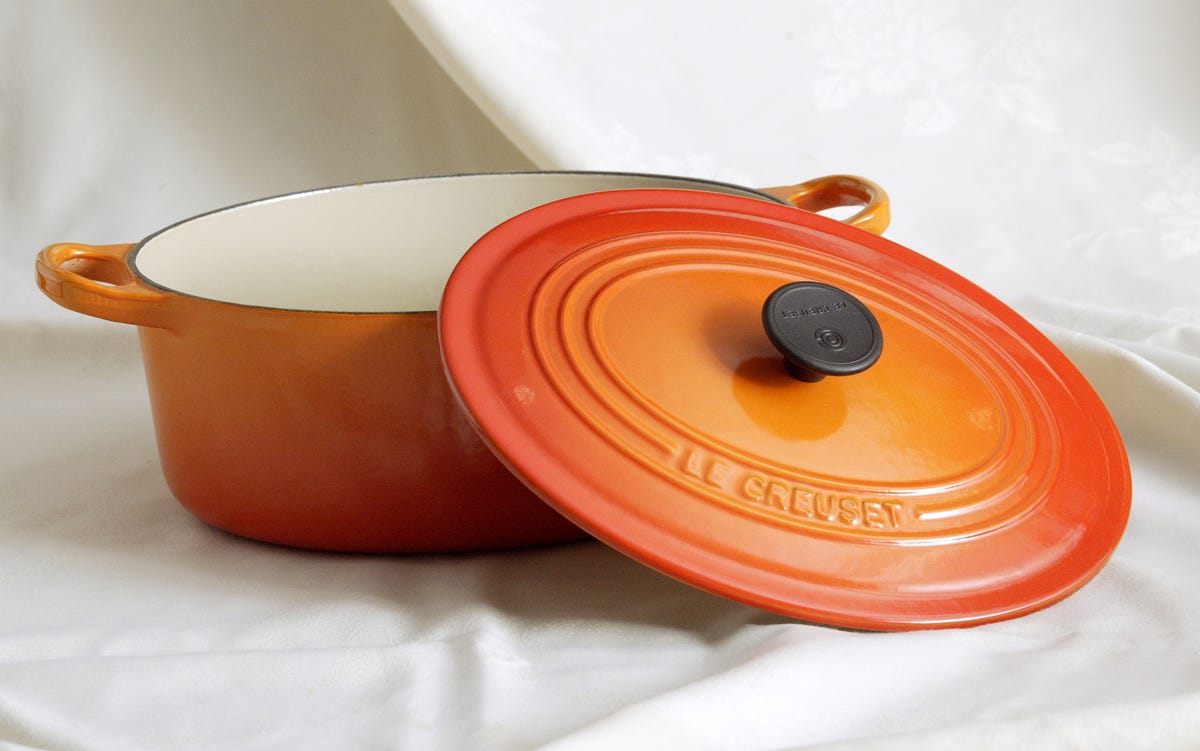 preview for Le Creuset's New Shimmery Metallic Line Is The Most Gorgeous Thing To Ever Happen To Cookware