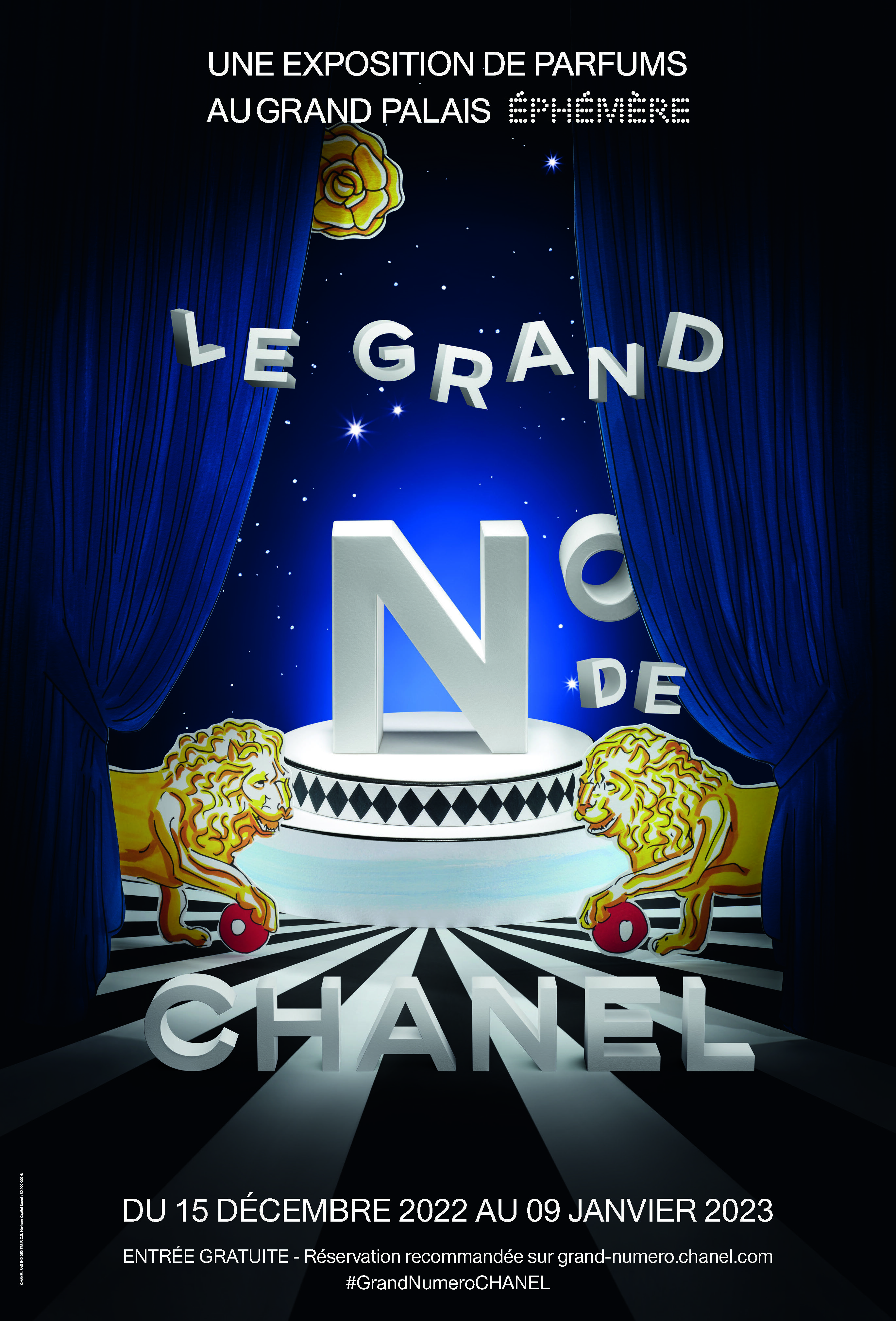 Chanel LE GRAND No DE CHANEL パリ限定