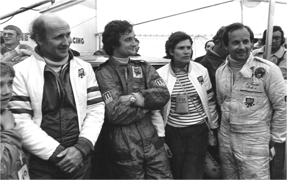 Le Mans 1979 Laurent Ferrier and team