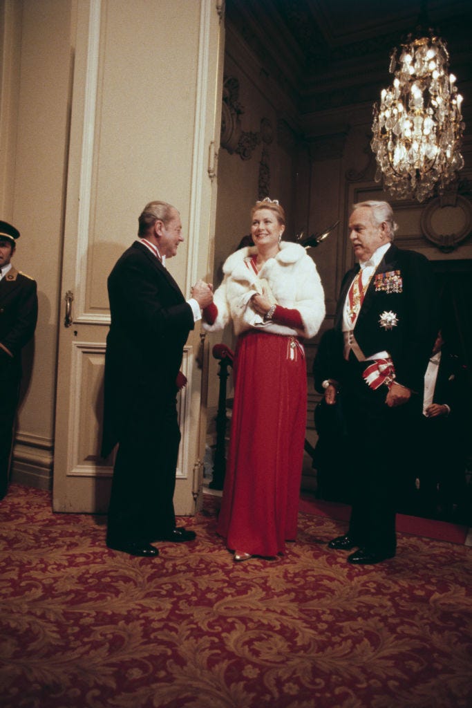 prince rainier iii et la princesse grace de monaco