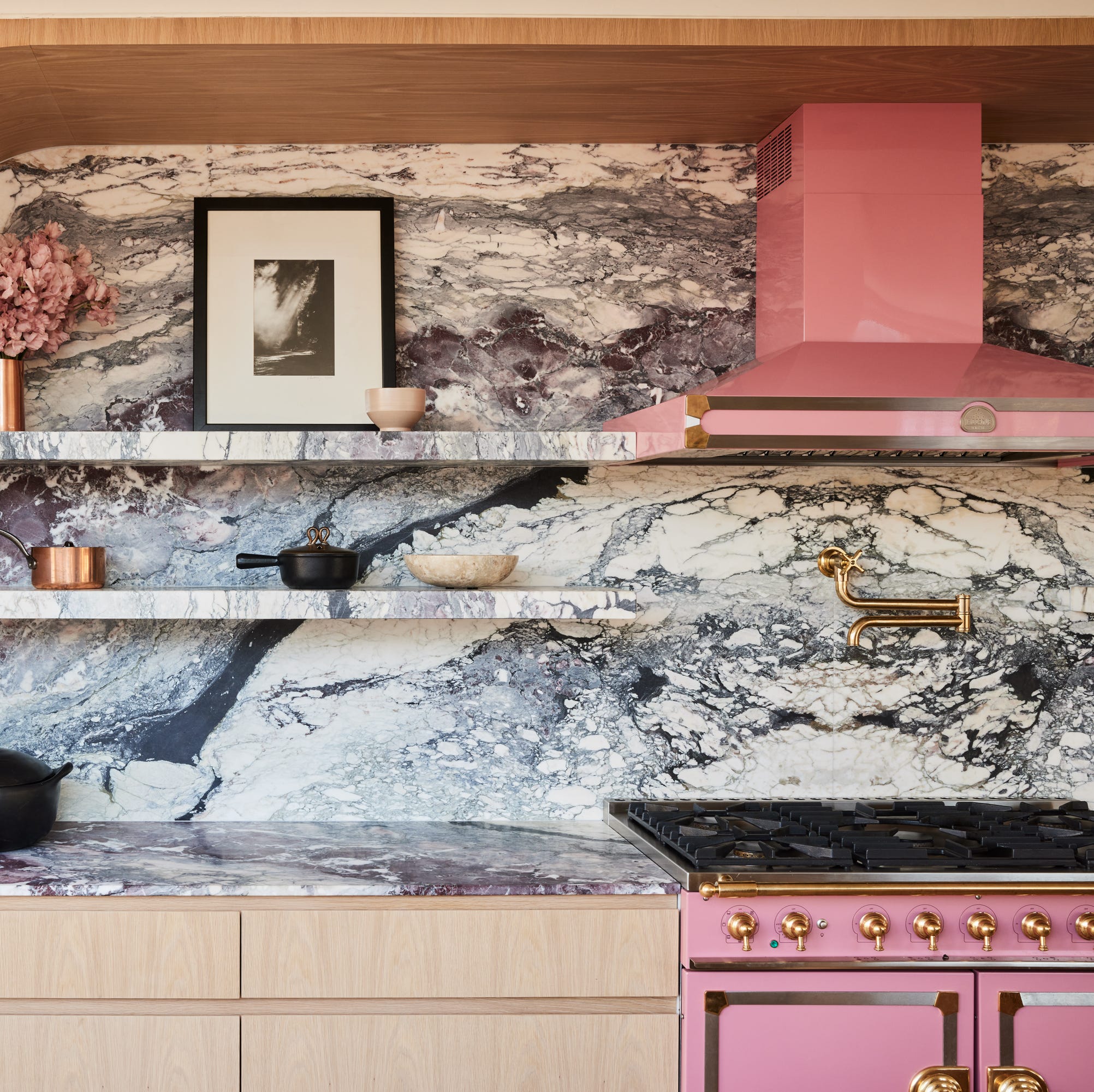 Vivid, Colorful Marble Is Everywhere Right Now