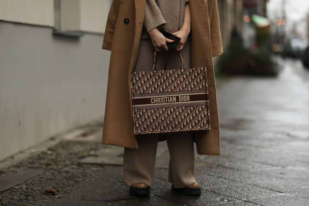 Elegant Brown Calvin Klein Purse