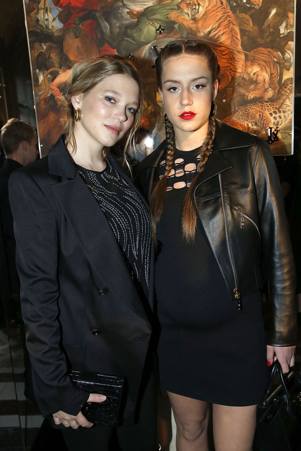 Lea Seydoux and Adele Exarchopoulos