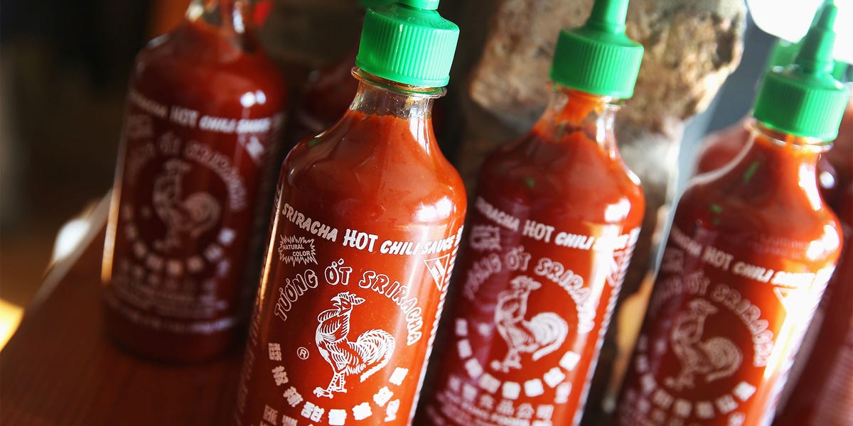 La sauce sriracha hot chilli original