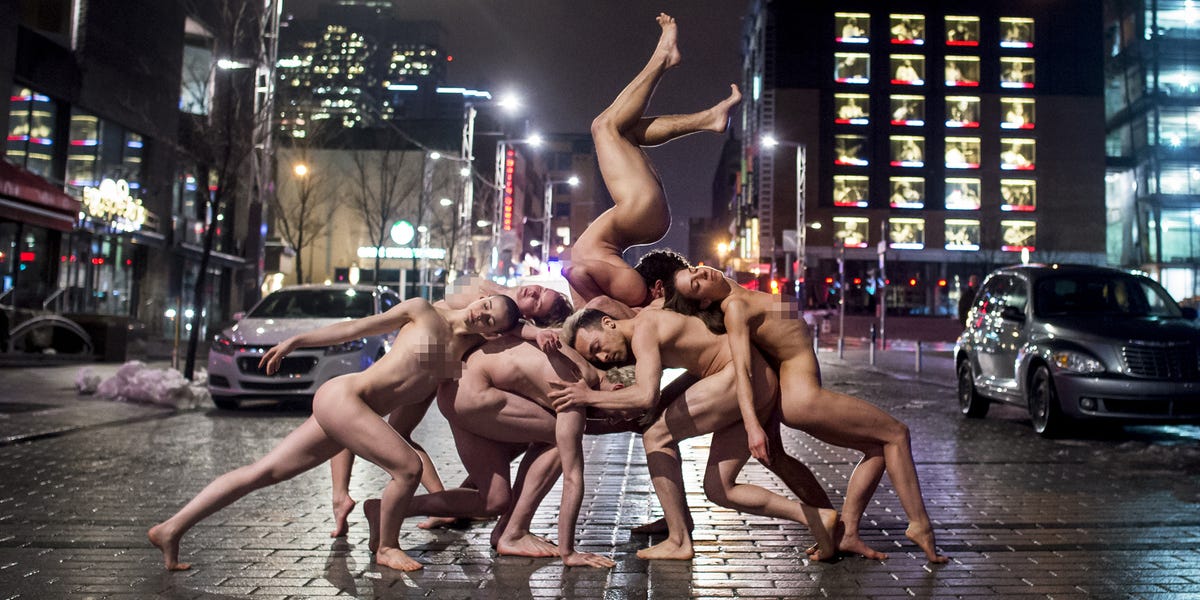 This Group of Naked Dancers Probably Danced Through Your City