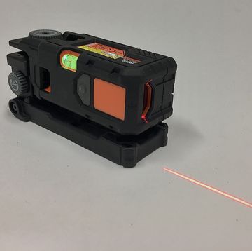 a black laser level