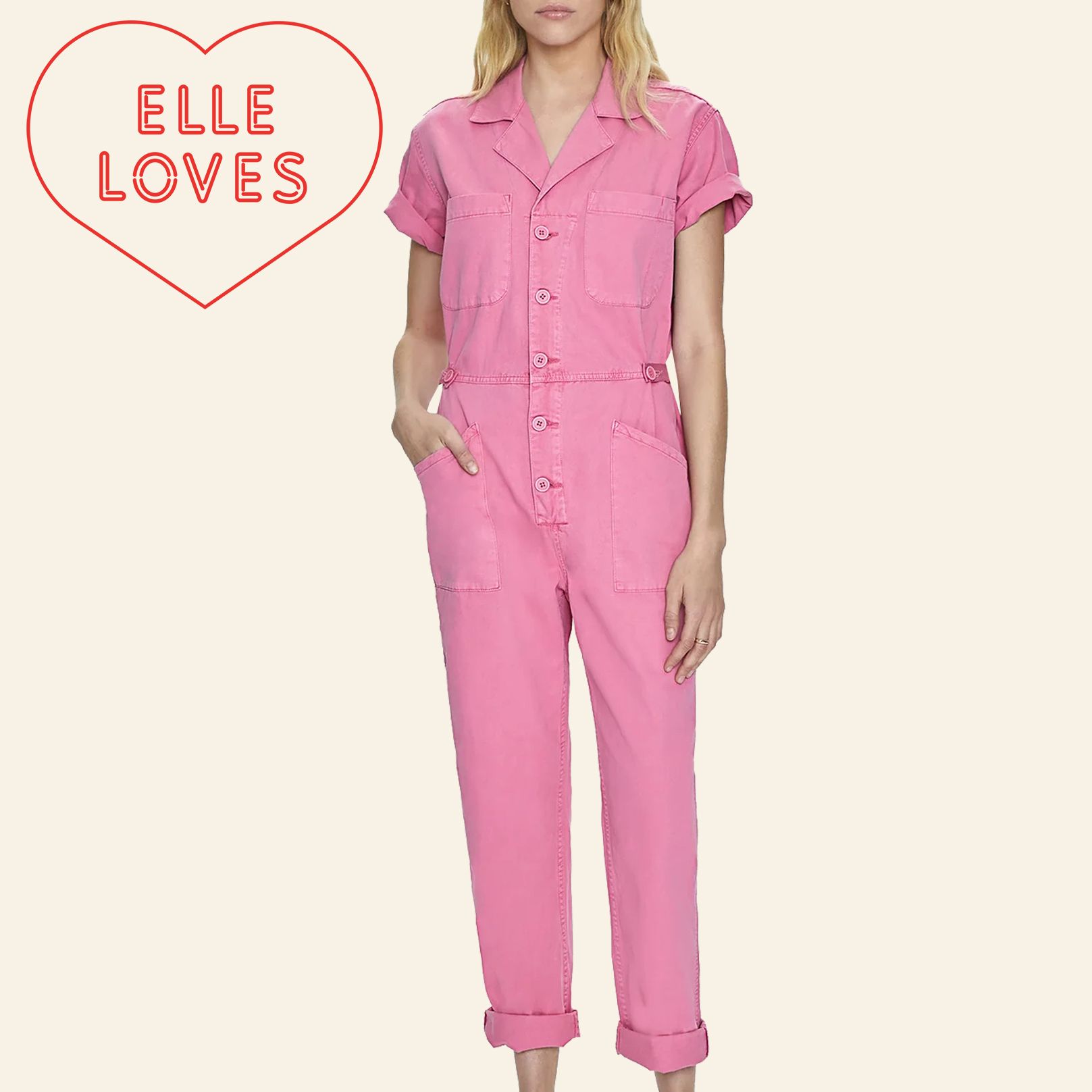 Women'S trends Pants Summer Solid Short Sleeve Sexy Formal Elegant Cocktail  One Piece Jumpsuit Lace-Up Button Down Straight One Piece Long Pant Pink Xl  - Walmart.com