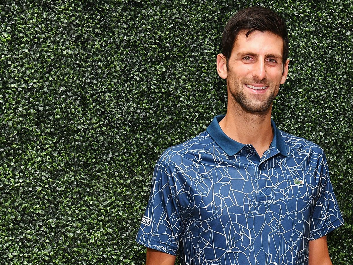 procent Modtager følsomhed Novak Djokovic Lacoste Tennis Collection Interview for U.S. Open